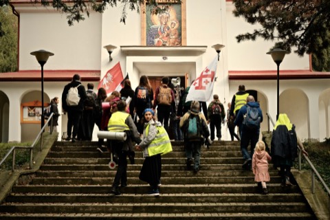 III Piesza Pielgrzymka Tradycji do Wąwolnicy, 2022 — fotografia 32