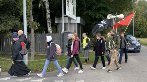 VI Piesza Pielgrzymka Tradycji do Wąwolnicy, 2025 — fotografia 52